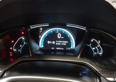 2020 Honda Civic Ex from USA, damaged, VIN 19XFC1F34LE214946